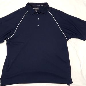 Men's FootJoy SS Polo Shirt Large Black